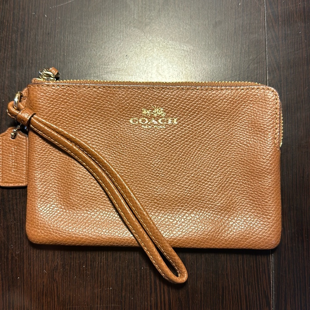 Authentic Coach Wristlet